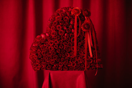 Corazón y Ranunculus